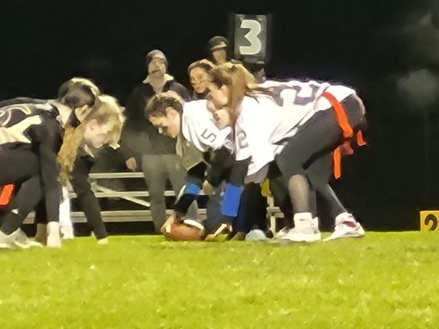 Juniors Rule Over Seniors in Powder Puff Football