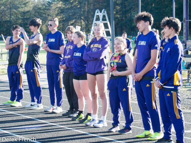 EHS Track and Field Hosts Senior Night at Home Meet
